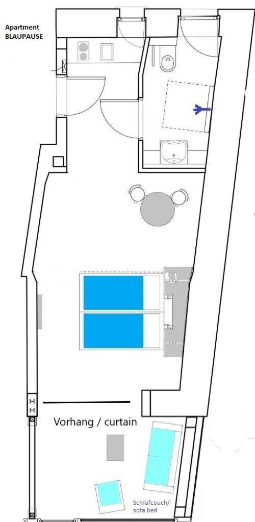 1463 Apartmenthaus Karlsruhe Eksteriør bilde