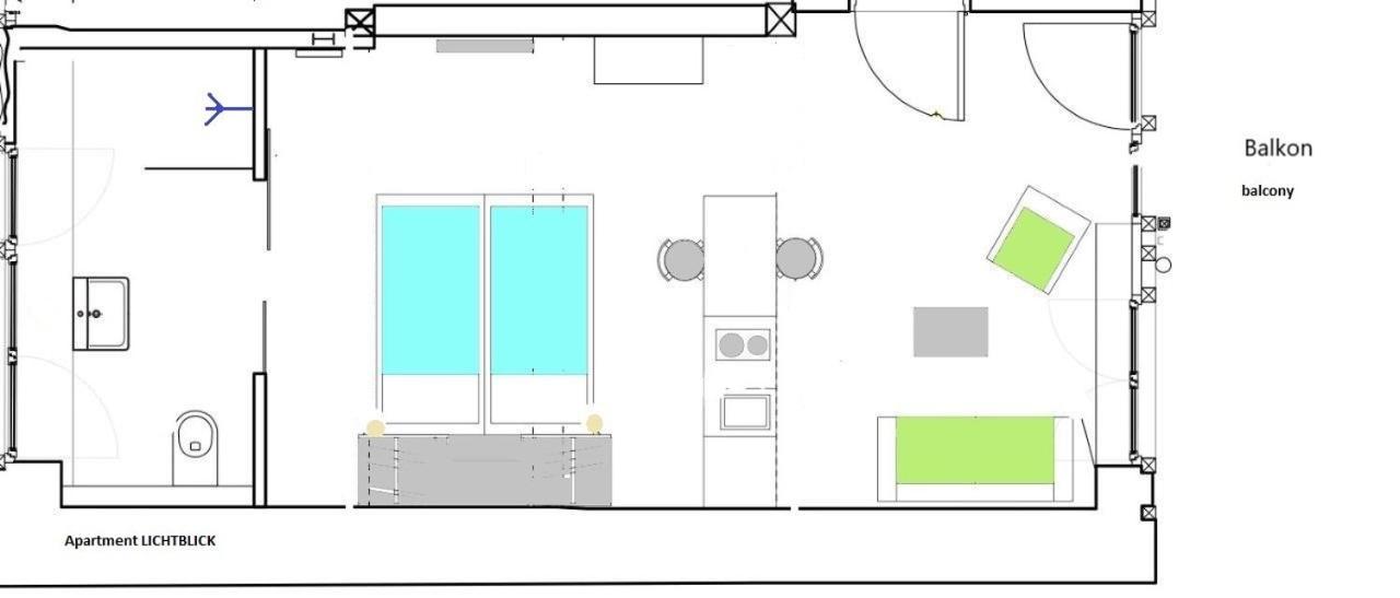 1463 Apartmenthaus Karlsruhe Eksteriør bilde